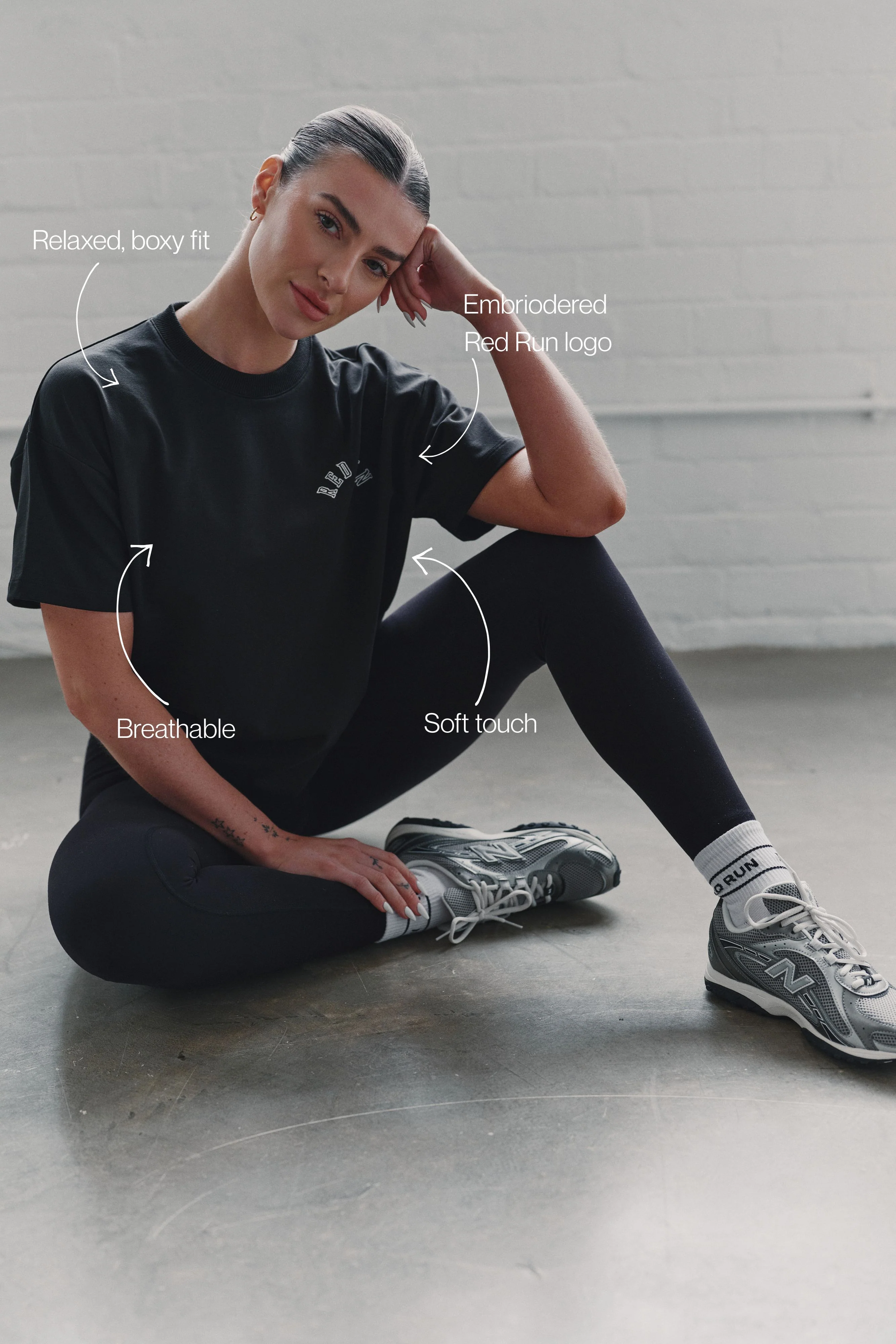 Active Elevate Cotton T-Shirt - Black - Image 3
