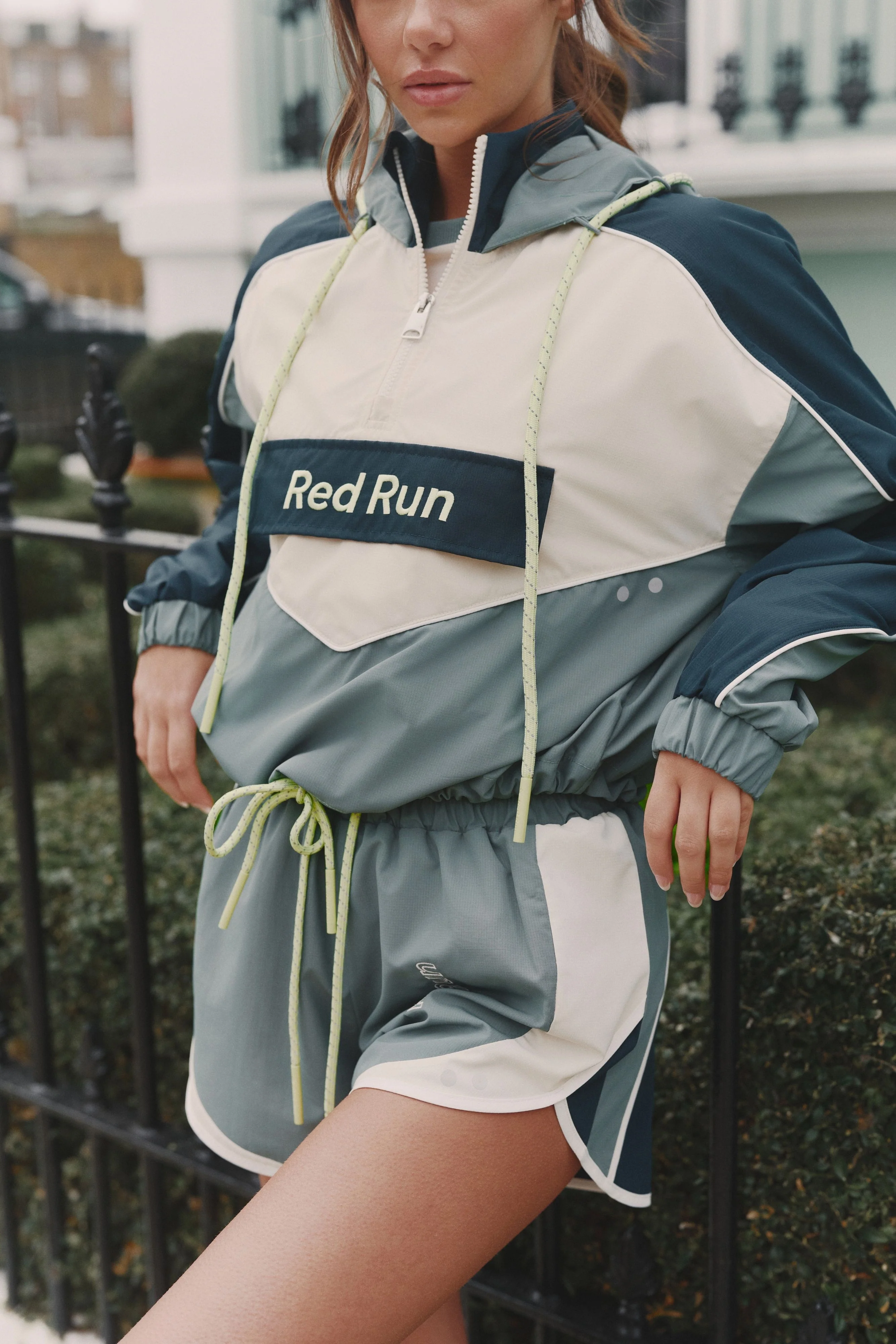 Cropped Windbreaker - Skyline - Image 3