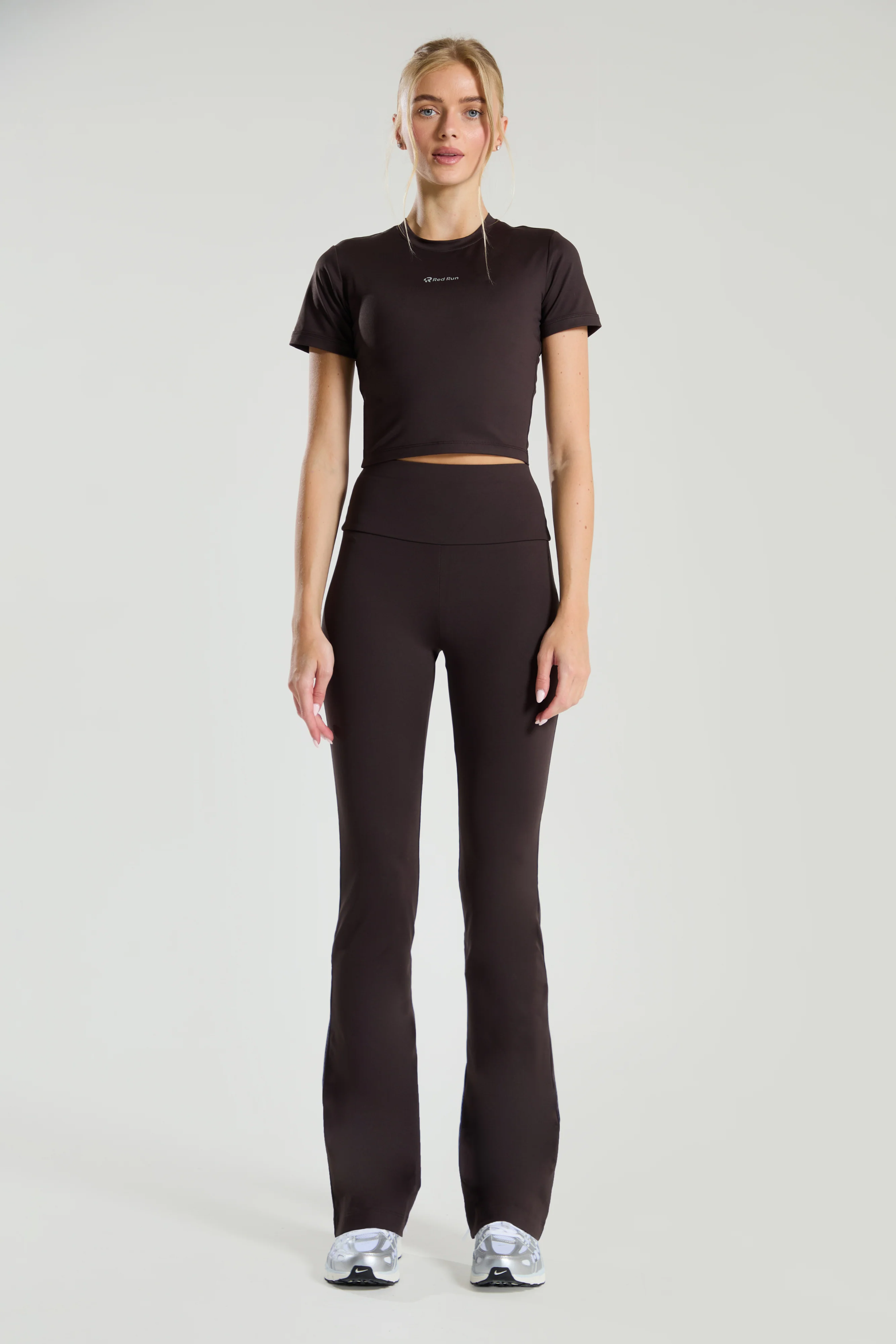 Active Flared Legging - Espresso - Image 4